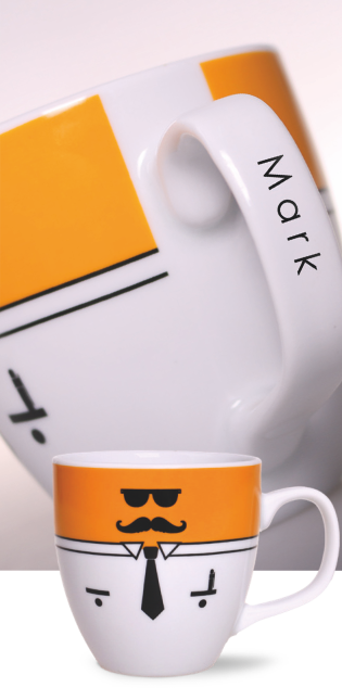 Personalisierte Becher